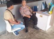 Bhabinkamtibmas Wilayah Hukum Polsek Babakan Madang Giat Cooling Sistem Sambang Warga Sampaikan Pesan Dan Ajak Jaga Kamtibmas