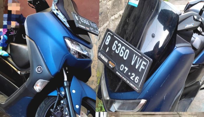 Motor Korban PerampasanN- MAX B 6360VVF "Dengan Modus Memfitnah Korban, Kemudian Mengajaknya, lalu ditinggal di Jalan".