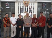 Jaga Kondusifitas Wilayah, Polres Wonogiri Silaturahmi Ormas GRIB Jaya Dan Pemuda Pancasila