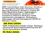 Aliansi Pemuda SUMUT Geruduk KPK, Desak Tangkap Putri dan Menantu Presiden ke7 Joko Widodo