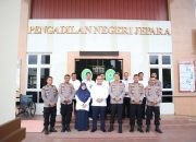 Jaga dan Tegakkan Supremasi Hukum, Kapolres Silaturahmi Ke Pengadilan Negeri dan Kejaksaan Negeri Jepara