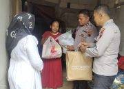 Polisi Peduli, Polsek Kedung Berikan Bantuan Kepada Warga Yang membutuhkan