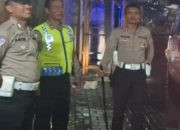 Kanit Lantas Polsek Jatiuwung dan Anggota Gelar Patroli Malam Hari