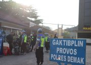 Dukung Operasi Keselamatan Candi 2025, Sipropam Polres Demak Laksanakan Gaktibplin Anggota