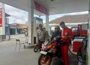 Bhabinkamtibmas Wilayah Hukum Polsek CWI Polres Bogor Giat Cooling Sistem Sambang Kamtibmas Obyek Vital SPBU