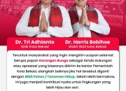 Tri adhianto Berharap Kebiasaan Baru dalam mengucapkan selamat dengan berikan Bibit Pohon