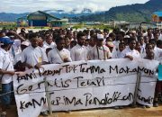 Aliansi Pelajar Se Kabupaten Paniai Tolak Program Makan Bergizi Gratis