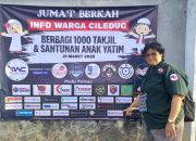 Info Ciledug Berikan Santunan Pada Yatim, Serta Bagikan 1000 Paket Takjil Bagi Pengendara dan Pejalan Kaki