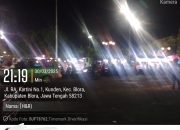 Warga Blora Padati Alun-Alun di Malam Takbiran 1446 H