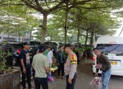 Bhabinkamtibmas Wilayah Hukum Polsek Megamendung Giat Cooling Sistem Monitoring Cek Lokasi Tempat Wisata Pastikan Aman Ajak Jaga Kondusifitas Cegah Gangguan Kriminalitas