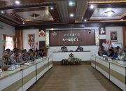 Polres Wonogiri Gelar Rakor Pengamanan Kegiatan Perguruan SIlat di Wonogiri