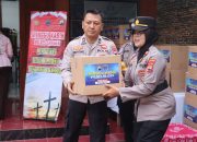 Polres Sragen Gelar Minggu Kasih di Gereja Mojorejo, Pererat Toleransi dan Kepedulian Antarumat Beragama