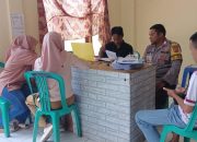 Bhabinkamtibmas Wilayah Hukum Polsek Leuwiliang Polres Bogor Giat Cooling Sistem Sambang Warga Ajak Jaga Kondusifitas Cegah Gangguan Kamtibmas