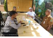 AKP Dede Mastur Firmansyah Bersilaturahmi dengan Lurah dan Tokoh Masyarakat Alam Jaya