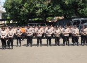 Kapolres Bogor membentuk kompi dalmas kerangka dan latihan sispamkota antisipasi situasi kontijensi di wilkum bogor