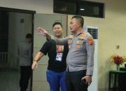 Kapolres Bogor AKBP Rio Wahyu Anggoro Tinjau Langsung Pengamanan Pertandingan Sepak Bola BRI Liga 1 di Stadion Pakansari