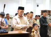 Kapolres Bogor AKBP Rio Wahyu Anggoro, S.H., S.I.K., M.H. Laksanakan Salat Idul Adha dan qurban Bersama Anggota Polres Bogor