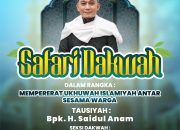 Masyarakat Purati Gelar Safari Dakwah untuk Pererat Silaturahmi Warga