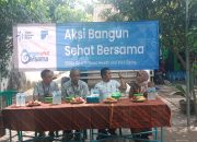 Aksi bangun sehat bersama yang di sponsori oleh tower provider, yang diadakan di Rw 02 kelurahan gembor kecamatan priuk kota tangerang