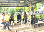 Kapolsek Dramaga Kelokasi Langsung Laksanakan Program Jumat Curhat Dengarkan Aduan Keluh Kesah Tukang Ojek Kampus IPB Dramaga Terkait Harkamtibmas