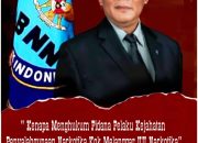 Dr Anang Iskandar : Kenapa Menghukum Pidana Pelaku Kejahatan penyalahgunaan Narkotika kok Melanggar UU Narkotika ?
