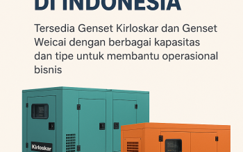 Bina Pertiwi, Distributor Genset Terbesar di Indonesia dengan Produk Kirloskar & Weicai