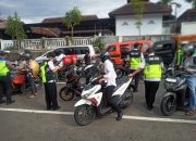 Satu Jam Operasi, 90 Pelanggar Diamankan Sat Lantas Polres Wonogiri