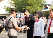 Polrestabes Semarang Gelar Upacara Hari Juang Polri, Sertijab, dan Pemberian Penghargaan