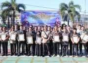 Polres Purworejo Gelar Upacara Hari Juang Polri dan Berikan Penghargaan kepada Personel Berprestasi
