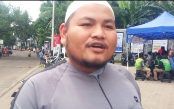 Welly Rado Purba / PJA Tour & Travel disela sela kegiatan Makan Siang Gratis di Jumat Berkah Jumat (12/9/2025)