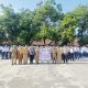Pembinaan Humanis di Sekolah, Begini Penyampaian Kapolsek Kalijambe Saat Jadi Pembina Upacara