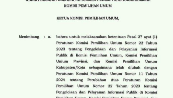 Obor Panjaitan Gugat KPU: Tolak Rahasiakan 16 Dokumen Syarat Capres-Cawapres 2029