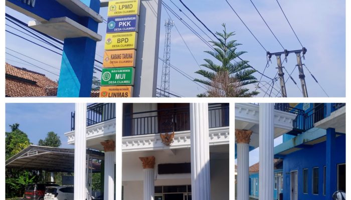 Diduga Kurang Disiplin, Kantor Desa Cijambu Sepi Aparat Saat Jam Kerja  ‎