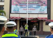 Layani Aktivitas Masyarakat Pagi Hari, Polres Jepara Sebar Personil Melalui Gatur Pagi