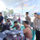 Puluhan Personel Polres Jepara Ikut Donor Darah Peringati HUT TNI