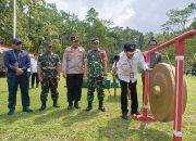 Polres Wonogiri Bersinergi Dukung Pembangunan Desa, Wakapolres Hadiri Pembukaan TMMD Sengkuyung Tahap IV Tahun 2025