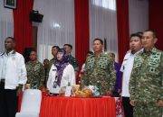 Bakti Sosial Manunggal TNI dan Rakyat di Gelar di Yonif 312/KH