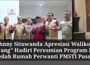 Johnny Situwanda Apresiasi Walikota Singkawang” Hadiri Peresmian Program Bantuan Bedah Rumah Perwanti PMSTI Pusat!