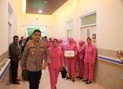 Kapolres Jepara Jenguk Personel Yang Sakit, Beri Semangat Agar Cepat Sembuh