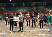 Polres Wonogiri Dukung Semangat Atlet Muda, Hadiri Penutupan Kejuaraan Bola Voli U-15 Terbuka