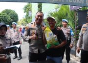 Kabid Propam Polda Jateng dan Kapolres Boyolali Gelar Pasar Murah dan Bakti Sosial di Boyolali Kota