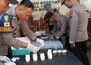 Sidokkes Polres Boyolali dan Bidpropam Polda Jateng Gelar Pemeriksaan Urine Anggota, Pastikan Personel Bebas Narkoba