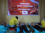 Polres Jepara Gelar Donor Darah Peringati HUT ke-74 Humas Polri
