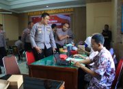 Polres Semarang Gelar Donor Darah dalam rangka HUT Humas Polri me 74