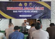 Polres Demak Gelar Binrohtal, Wujudkan Personel Polri yang Beriman dan Humanis dalam Melayani Masyarakat