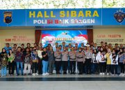 Kapolres Pimpin Apel Akbar Kebangsaan Gabungan Buruh di Sragen, Jaga Kondusifitas Kamtibmas