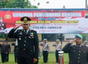 Wakapolres Sragen Kompol Nunung Farmadi Pimpin Upacara Hari Pahlawan 2025