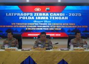 Gelar Latpraops Zebra Candi, Polda Jateng Matangkan Kesiapan Personel Dan Satuan Tugas Operasi