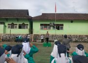 Kapolsek Cepogo Pimpin Apel, Sosialisasikan Antibullying dan Tertib Lalu Lintas di MTsN 7 Boyolali