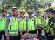 Kapolres Boyolali Pimpin Apel Pelatihan Kemampuan SAR Darat Personel Polres di Mako Brimob Gunung Kendil